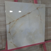 Керамогранит ITC Ceramic ALABASTER Sky Sugar Голубой Лаппатированный 60x60 см-11