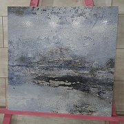 Керамогранит ITC Ceramic ART Silver Satin Matt Белый Сатинированный 60x60 см-15