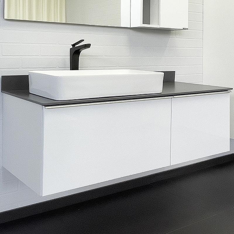 Тумба с раковиной Comforty Милан 120 00-00014697 подвесная 