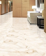 Керамогранит ITC Ceramic CLOUDY Onyx Crema Sugar Бежевый Лаппатированный 60x60 см-1
