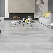 Керамогранит ITC Ceramic MESTO Bianco Sugar Серый Лаппатированный 60x60 см-1