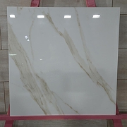 Керамогранит ITC Ceramic LUNA Gold Sugar Белый Лаппатированный 60x60 см-15