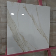 Керамогранит ITC Ceramic LUNA Gold Sugar Белый Лаппатированный 60x60 см-16