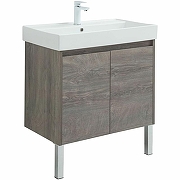 Тумба с раковиной Aquanet Nova Lite 75 302527 подвесная Дуб рошелье-10