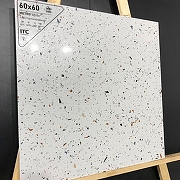 Керамогранит ITC Ceramic METRO White Sugar Многоцветный Лаппатированный 60x60 см-5