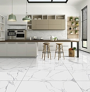 Керамогранит Infinity Ceramica BELMONDO Bianco Polished Белый Полированный 60x120 см-1
