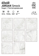 Керамогранит ITC Ceramic JORDAN Natural Sugar Бежевый Лаппатированный 60x60 см-3