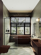 Душевая перегородка Maybah Glass MGD-720-6у 690x1950 в узком профиле Черный стекло прозрачное-2