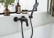 Смеситель для душа Santek Таос WH5A20009N001 Черный матовый-2