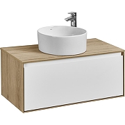Столешница под раковину Aquaton Либерти 90 1A279703LYC70 Дуб эльвезия-2