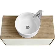 Столешница под раковину Aquaton Либерти 90 1A279703LYC70 Дуб эльвезия-3