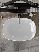 Раковина-чаша Orange 60 B08-600W Белая глянцевая-3