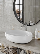 Раковина накладная Orange 52 B05-520W Белая глянцевая-4