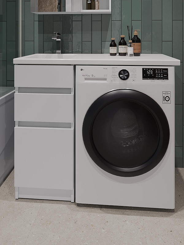Тумба с раковиной Orange Sistema 100 L ST-40TUW+RAL 