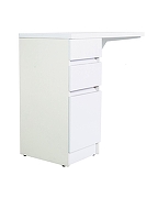 Тумба с раковиной Orange Sistema 100 L ST-40TUW+RAL Белая глянцевая-1