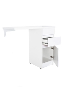 Тумба с раковиной Orange Sistema 100 R ST-40TUW+RAR Белая глянцевая-2