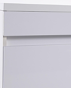 Тумба с раковиной Orange Sistema 110 L ST-110TUW+RAL Белая глянцевая-6
