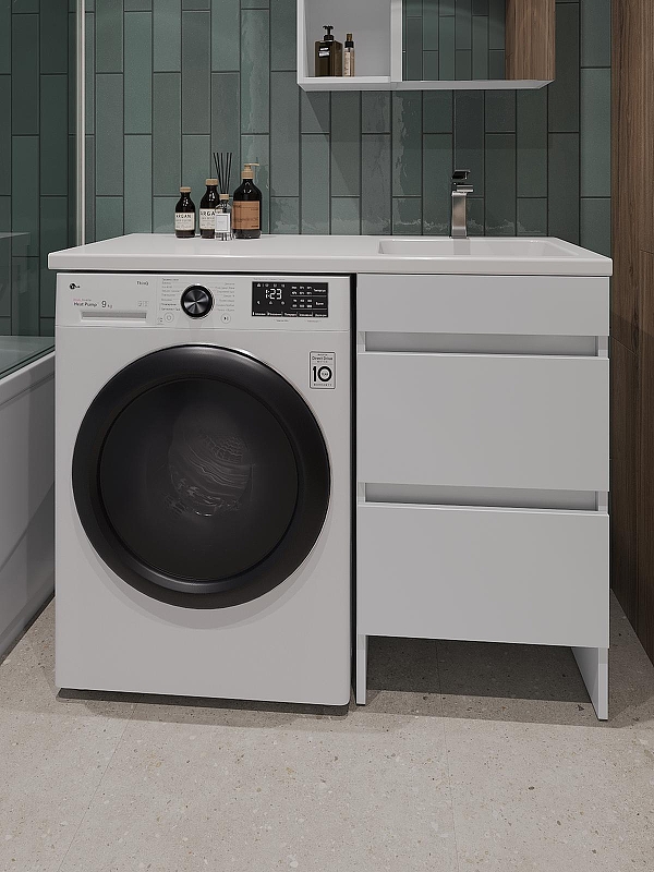 Тумба с раковиной Orange Sistema 110 R ST-110TUW+RAR 