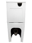 Унитаз-компакт Orange C07-050W с бачком и сиденьем Микролифт-9