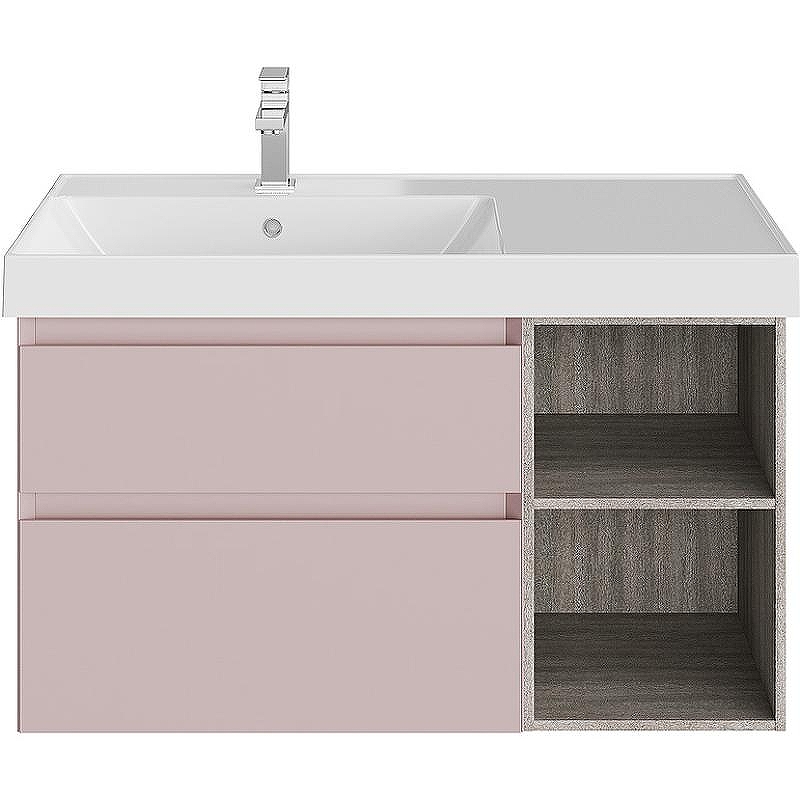 Тумба под раковину Kerama Marazzi Cubo 90 L CUB.90Lh\MAL подвесная 
