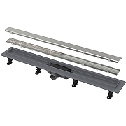 Душевой лоток Alcaplast APZ19-850 с решеткой Нержавеющая сталь / под плитку-1