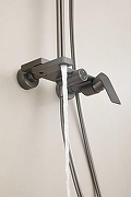 Душевая система Belz B678-3 B24678-3 Оружейная сталь-17