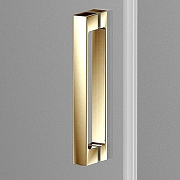 Душевой уголок Vincea Alpha 120x90 VSR-3AL9012CLG профиль Брашированное золото стекло прозрачное-2