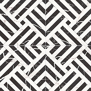 Керамогранит Etili Seramik APOLLON Charcoal Black Pre-cut Черный Матовый 45x45 см