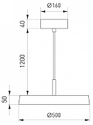 Подвесной светильник Arlight ELEGANT 033924(1) цвет белый-3