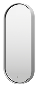 Зеркало Brevita Сатурн 50 SAT-Dro1-050-platinum с подсветкой Платина матовая с сенсорным выключателем