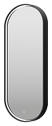 Зеркало Brevita Сатурн 50 SAT-Dro1-050-black с подсветкой Черное матовое с сенсорным выключателем-3