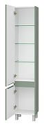 Шкаф пенал Brevita Виктори 35 L VIC-05035-080L Зеленый матовый-7
