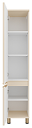 Шкаф пенал Brevita Энфида 35 L ENF-05035-030L Бежевый матовый-2