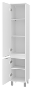 Шкаф пенал Brevita Энфида 35 L ENF-05035-010L Белый матовый-3