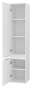 Шкаф пенал Brevita Энфида 35 L ENF-05035-010L Белый матовый-7