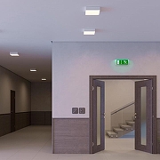 Потолочный светильник Arlight QUADRO 041008 Белый/Черный-4