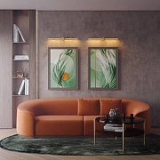 Потолочный светильник Arlight SP-P1CASO 037346(1) цвет плафона/подвески Золото, цвет арматуры Золото-3