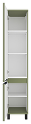 Шкаф пенал Brevita Энфида 35 L ENF-05035-0801L Зеленый матовый-2