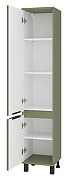 Шкаф пенал Brevita Энфида 35 L ENF-05035-0801L Зеленый матовый-3