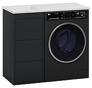 Тумба под раковину Brevita Графит 100 GRA-01040-013Я Графит матовый-4