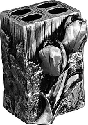 Держатель зубных щеток Art&Max Tulip AM-0082B-T Серебро