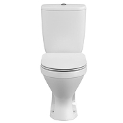 Унитаз-компакт Cersanit Melar 031 3/6 DPL EO Slim 64234 с бачком и сиденьем Микролифт-1