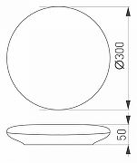 Потолочный светильник Arlight Frisbee 030111 цвет плафона/подвески Белый, цвет арматуры Белый-7