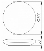 Потолочный светильник Arlight Frisbee 030104 цвет плафона/подвески Белый, цвет арматуры Белый-4