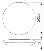 Потолочный светильник Arlight Frisbee 030161 цвет плафона/подвески Белый, цвет арматуры Белый-4