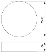 Потолочный светильник Arlight TOR P1LL 022996(3) цвет плафона/подвески Белый, Черный, цвет арматуры Черный-2