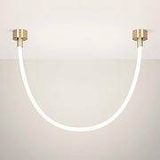 Подвесной светильник Arlight Tropic 043394 цвет плафона/подвески Белый, цвет арматуры Золото-1