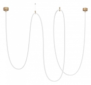 Подвесной светильник Arlight Tropic 043408 Белый Золото