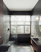 Душевая перегородка Maybah Glass MGD-269-4 890x1950 коннектор стена-стекло Хром глянцевый стекло сатиновое-2