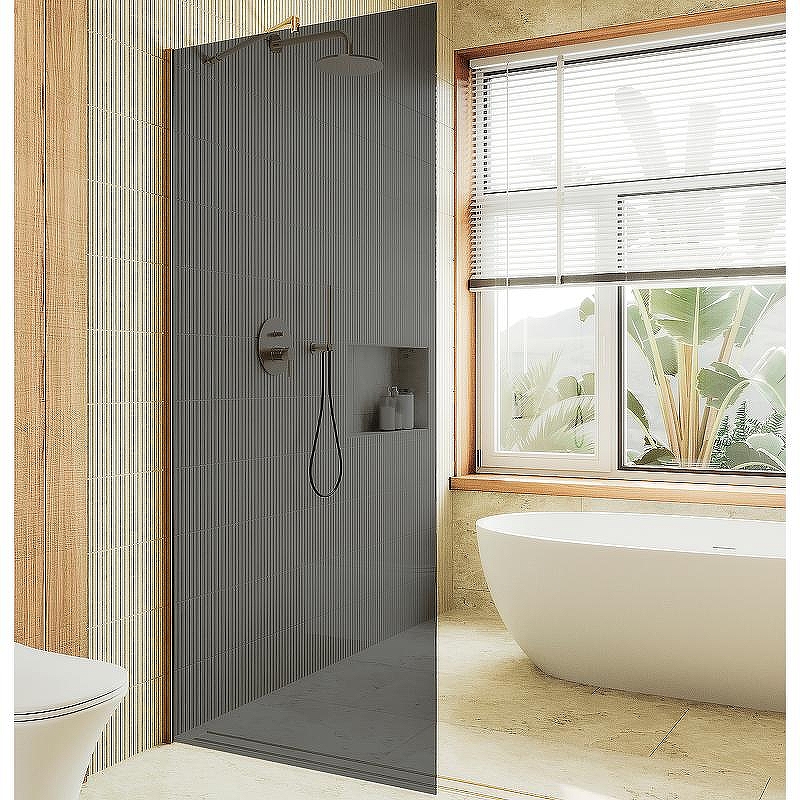 Душевая перегородка Maybah Glass MGD-693-3ш 890x1950 в широком профиле 